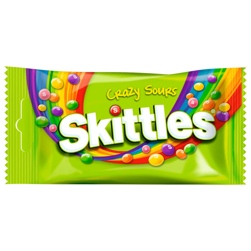 Skittles Kaubonbons Crazy Sours 38g